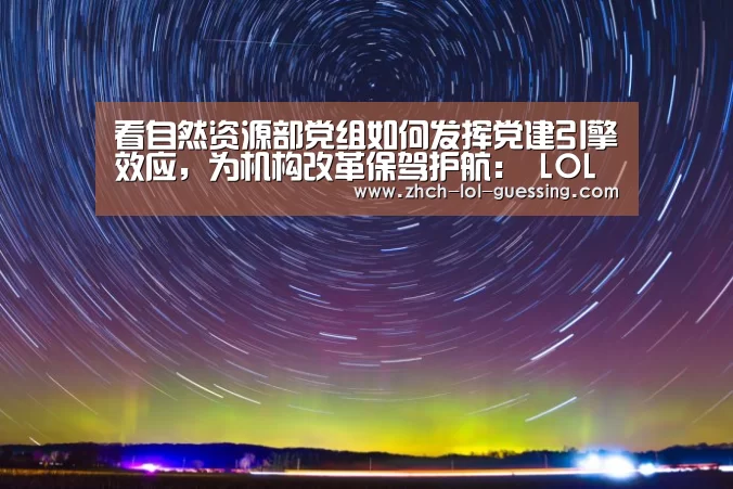 看自然资源部党组如何发挥党建引擎效应，为机构改革保驾护航： LOL全球总决赛下注