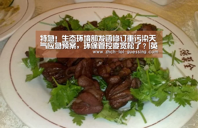 特急!生态环境部发函修订重污染天气应急预案,环保管控变宽松了?|英雄联盟竞猜大厅 (图3) 英雄联盟竞猜大厅